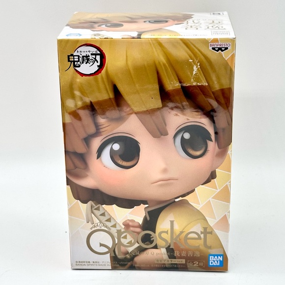 Banpresto Demon Slayer: Kimetsu no Yaiba Q posket-ZENITSU AGATSUMA-(ver.B) - Picture 3 of 7